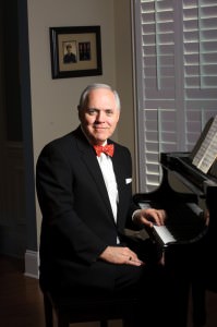 Michael A. Milton at the piano